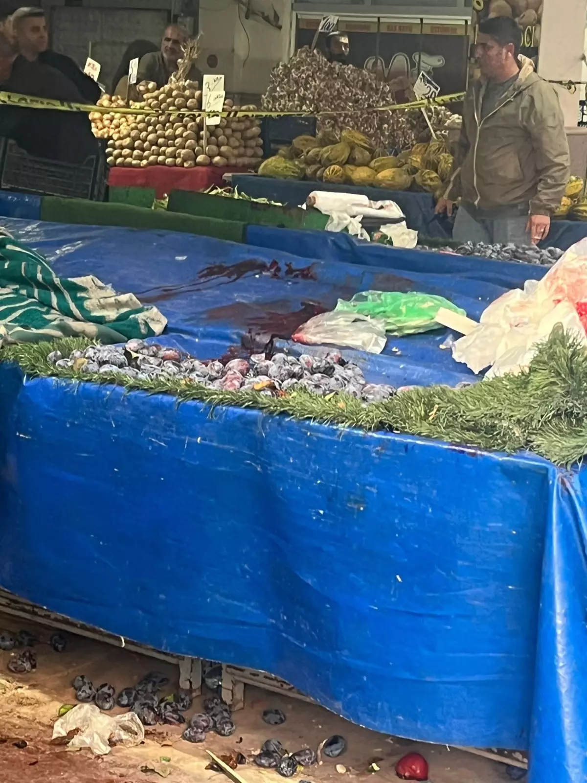 polatlida pazar yerinde silahli kavga GXa2gIEu