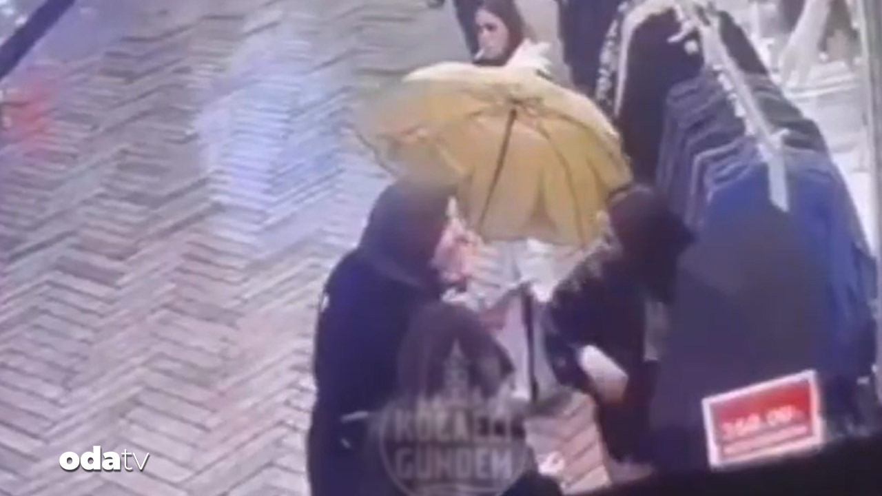 etekli kadini darp eden kadin gozaltinda RlSTdTIr