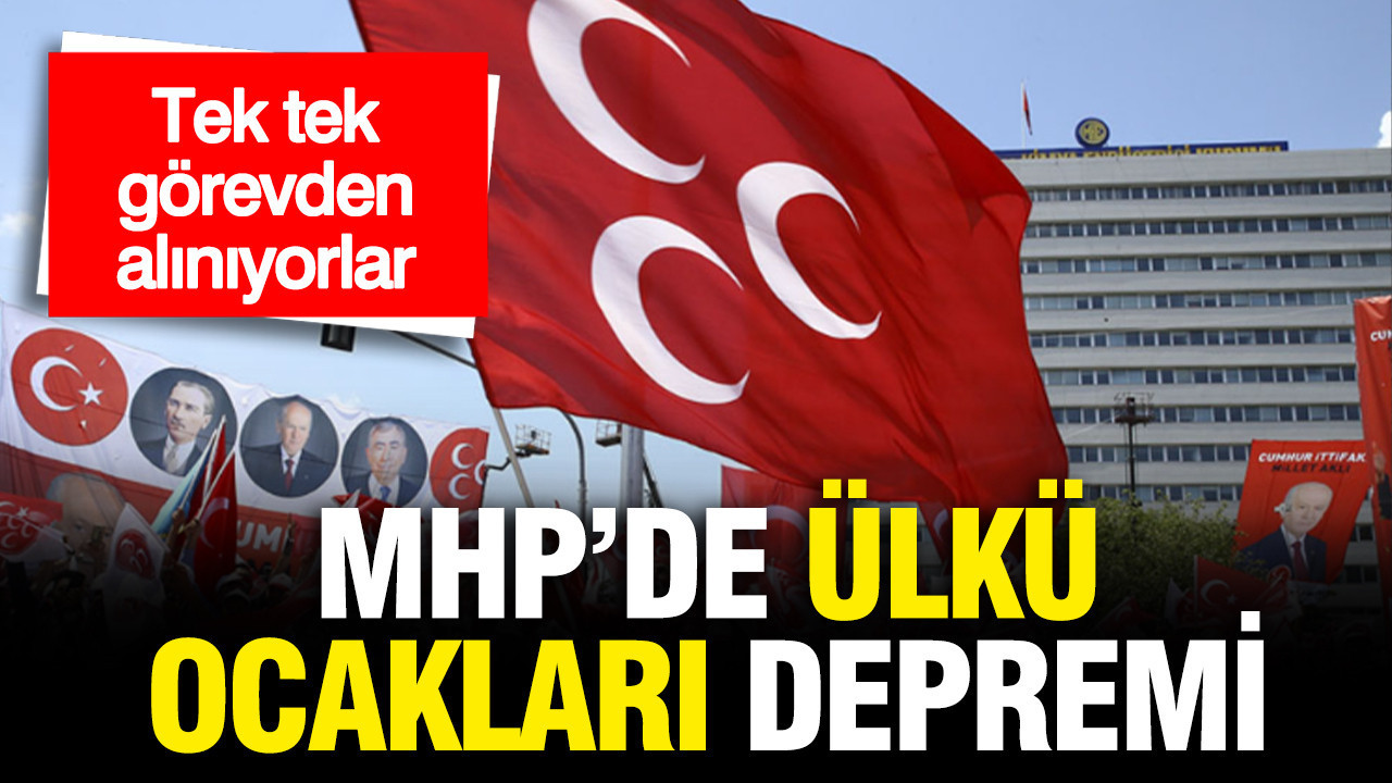 MHP’de Ülkü Ocakları’nda Değişim Rüzgarları: Görevden Almalar Başladı