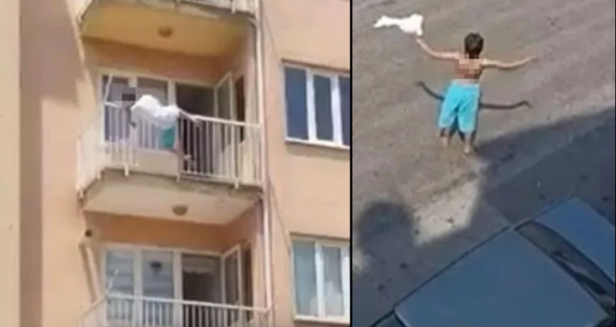 Yari ciplak sokaga cikan kadinin sonu aci oldu mbXPLlIk